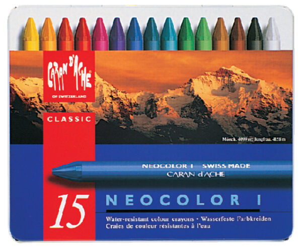 WASKRIJT CARAN D'ACHE NEOCOLOR I ASS