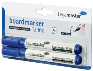 VILTSTIFT LEGAMASTER TZ100 WHITEB ROND 2MM BLAUW