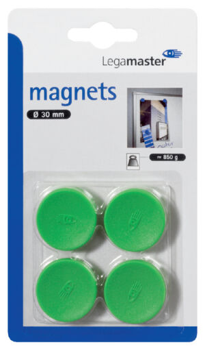 MAGNEET LEGAMASTER 30MM 850GR GROEN