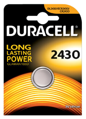 BATTERIJ DURACELL 2430 LITHIUM