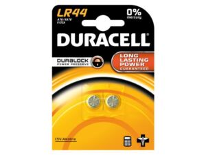 BATTERIJ DURACELL LR44 ALKALINE