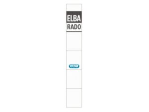 RUGETIKET ELBA RADO 24X159MM WIT