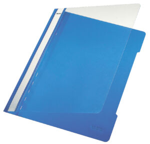 SNELHECHTER LEITZ 4191 A4 PVC BLAUW