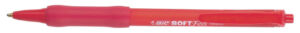 BALPEN BIC SOFT FEEL CLIC ROOD