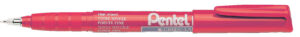 FINELINER PENTEL NMF50 0.4MM ROOD