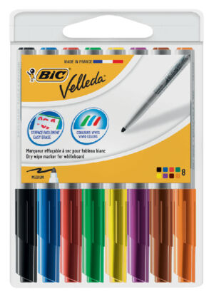 VILTSTIFT BIC 1748 WHITEBOARD ROND 2MM ASS