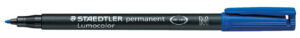 VILTSTIFT STAEDTLER OHP LUMO M 317 PERM BLAUW