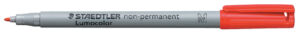 VILTSTIFT STAEDTLER OHP LUMO M 315 NON PERM ROOD