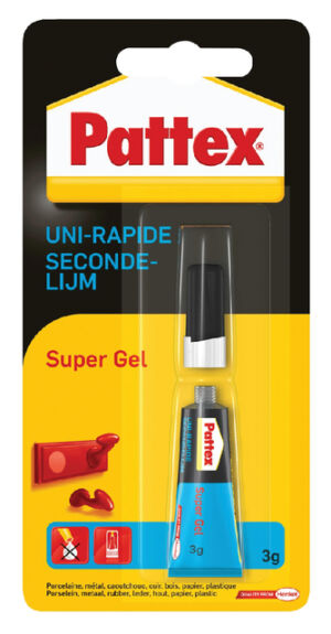 SECONDELIJM PATTEX SUPER GEL 3GR