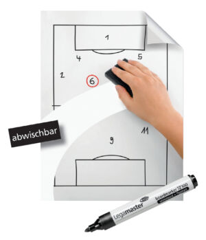 MAGIC-CHART LEGAMASTER WHITEBOARD 60X80CM WIT