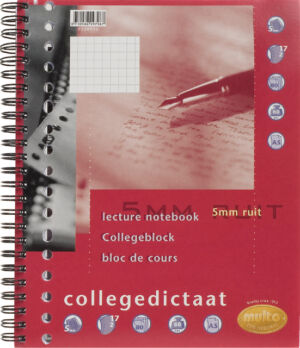 COLLEGEDICTAAT MULTO 17R RUIT 5MM 80GR 80V