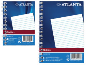 NOTITIEBOEK A2060-12 A6 SPIRAAL 50BLAD