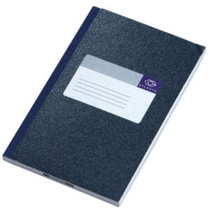 NOTITIEBOEK ATLANTA 165X105MM 128BLZ BLAUW