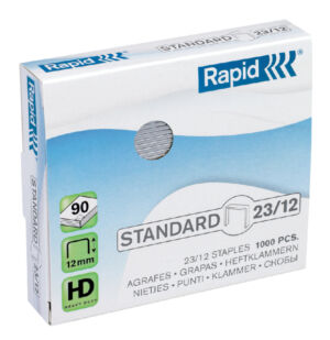 NIETEN RAPID 23/12 GEGALV STANDAARD 1000ST