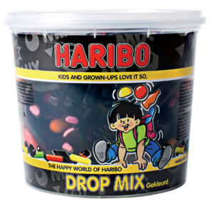 DROPMIX GEKLEURD HARIBO 650GR