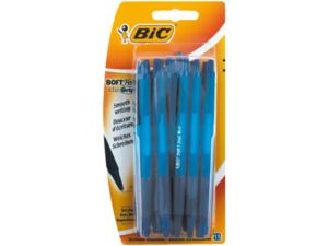 BALPEN BIC SOFT FEEL CLIC BLAUW