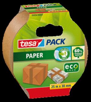 VERPAKKINGSTAPE TESA 57180 50MMX50M PAPIER BRUIN