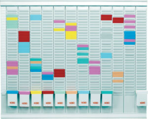 PLANBORD NOBO JAAR/MAAND 12 PANELEN MET 32 SLEUVEN