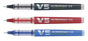 ROLLERPEN PILOT BEGREEN HI-TECPOINT V5 0.3MM BLAUW