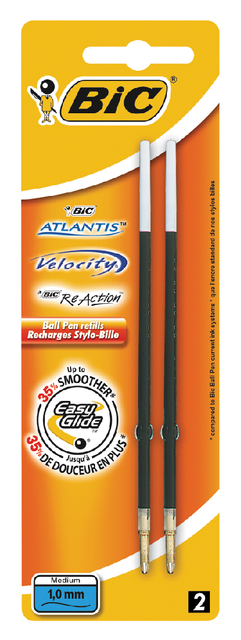 BALPENVULLING BIC VOOR DIVERSE BALPENNEN ZWART