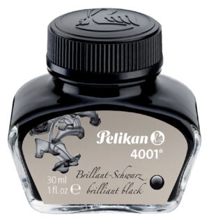 VULPENINKT PELIKAN 30ML 4001 BRILJANTZWART