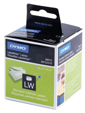 LABEL ETIKET DYMO 99010 89MMX28MM ADRES