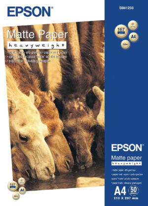 INKJETPAPIER EPSON S041256 A4 167GR MAT