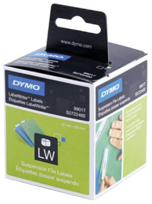 LABEL ETIKET DYMO 99017 50MMX12MM RUITER WIT