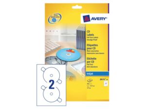 ETIKET AVERY CD J8676-25 50ST