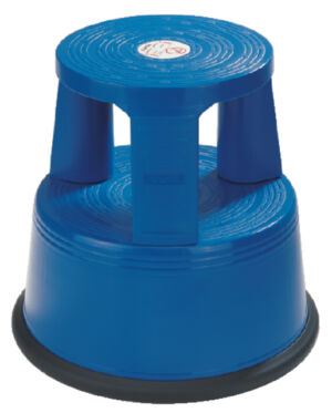 OPSTAPKRUK DESQ ROLL-A-STEP 42CM KUNSTSTOF BLAUW