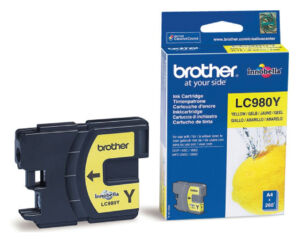 INKCARTRIDGE BROTHER LC-980 GEEL