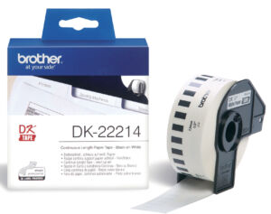 LABEL ETIKET BROTHER DK-22214 12MMX30.48M THERM WT