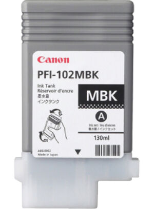 INKCARTRIDGE CANON PFI-102 MAT ZWART