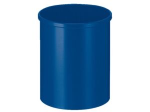 PAPIERBAK VEPABINS ROND 25.5CM 15LITER BLAUW