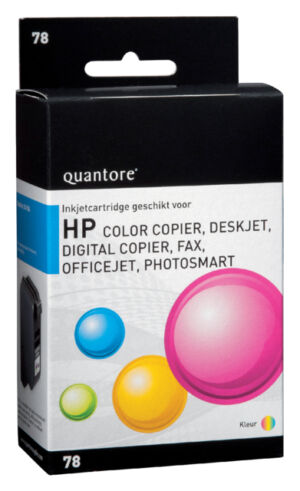 INKCARTRIDGE QUANTORE HP 78 C6578A KLEUR