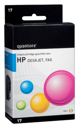 INKCARTRIDGE QUANTORE HP 17 C6625A KLEUR