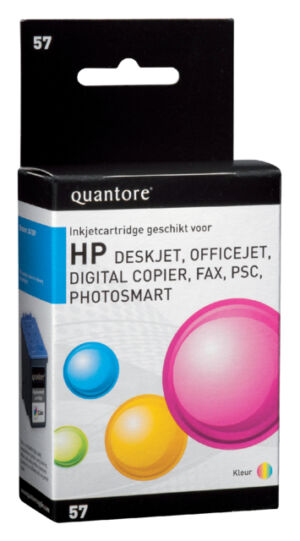 INKCARTRIDGE QUANTORE HP 57 C6657AE KLEUR