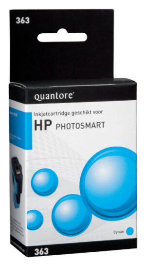 INKCARTRIDGE QUANTORE HP 363 C8771EE BLAUW