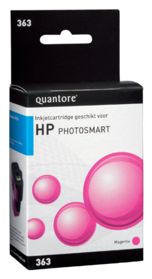 INKCARTRIDGE QUANTORE HP 363 C8772EE ROOD