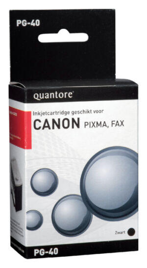 INKCARTRIDGE QUANTORE CAN PG-40 ZWART