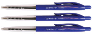 BALPEN QUANTORE DRUKKNOP BLAUW