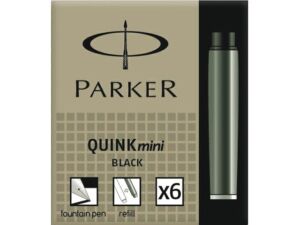 INKTPATROON PARKER QUINK MINI VOOR ESPRIT ZWART