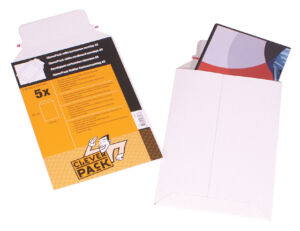 ENVELOP CLEVERPACK B4 250X353MM KARTON WIT