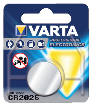 BATTERIJ VARTA CR2025 LITHIUM