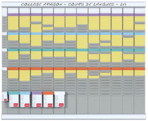 T-KAART PLANNER NOBO 12 PANELEN 32 SLEUVEN