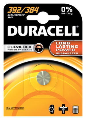 BATTERIJ DURACELL LR41 ALKALINE 392/384