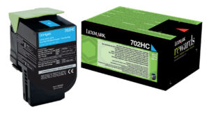 TONERCARTRIDGE LEXMARK 70C2HC0 PREBATE 3K BLAUW