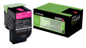 TONERCARTRIDGE LEXMARK 80C20M0 PREBATE 1K ROOD