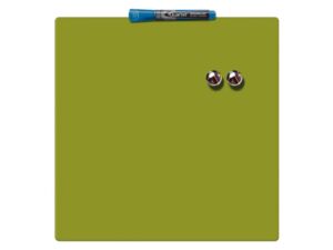 WHITEBOARD TEGEL REXEL 36X36CM GROEN GELAKT