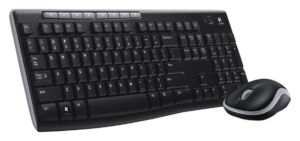 TOETSENBORD LOGITECH MK270 + MUIS DRL ZWART